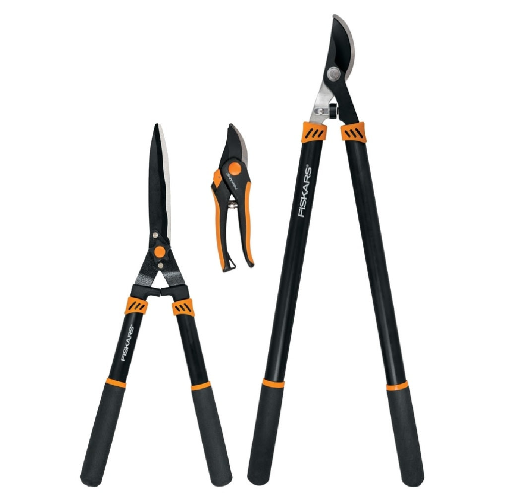 Fiskars 395540-1001 Lopper/Pruner Set, Steel