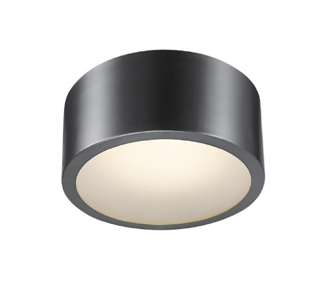 Globe Electric 60304 Edinburg Ceiling Light, Black Iron
