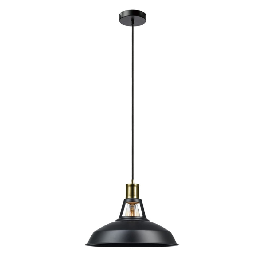 Globe Electric 60893 Robin Ceiling Light, Antique Brass
