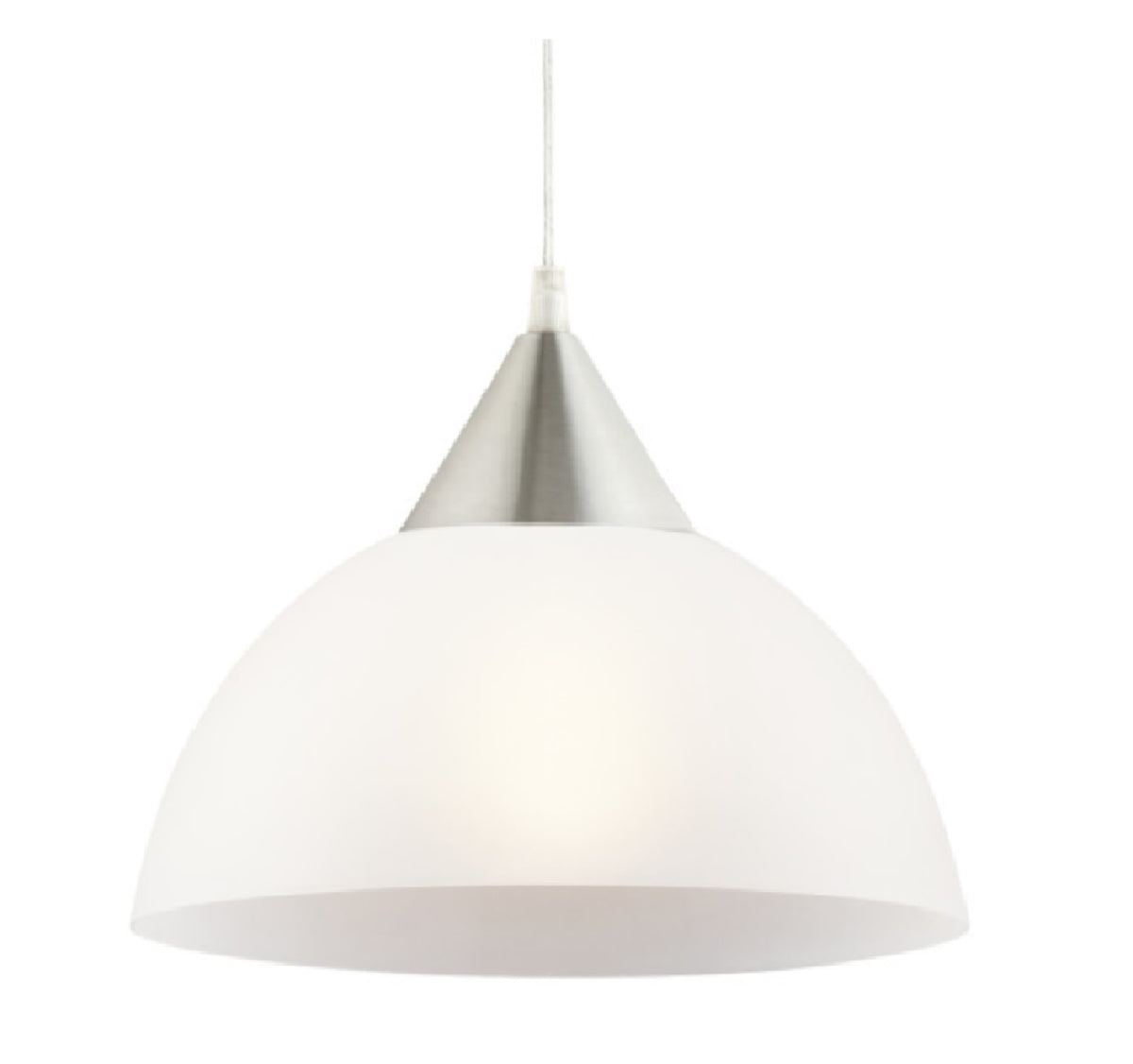 Globe Electric 60843 Amaris Ceiling Light, Brushed Nickel