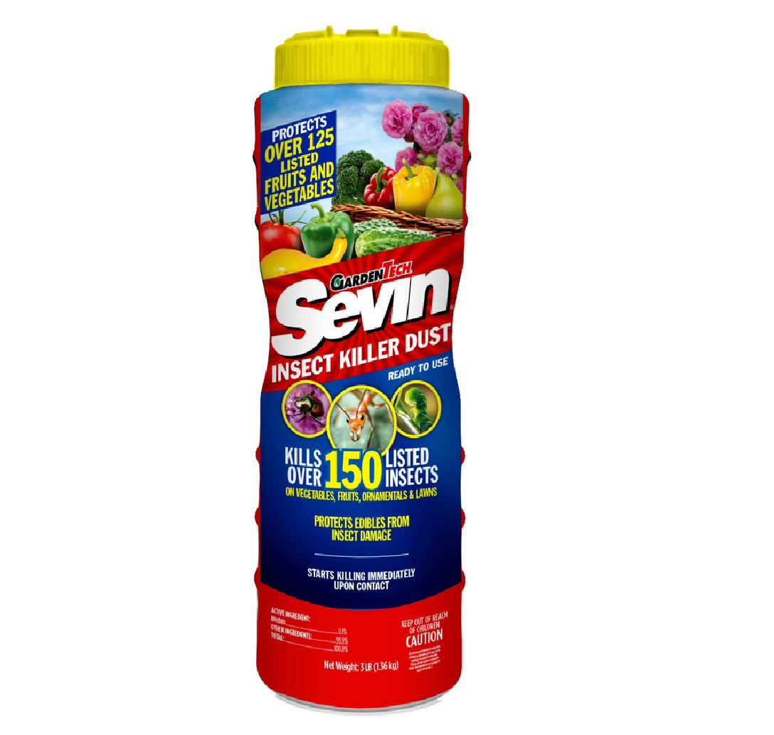 GardenTech 100539964 Sevin Dust Insect Killer, 3 lb