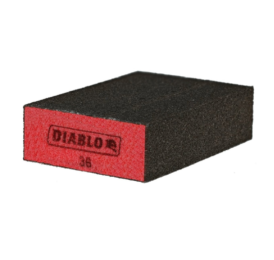 Diablo DFBBLOCCRS01G Flat Edge Sanding Block, Aluminum Oxide