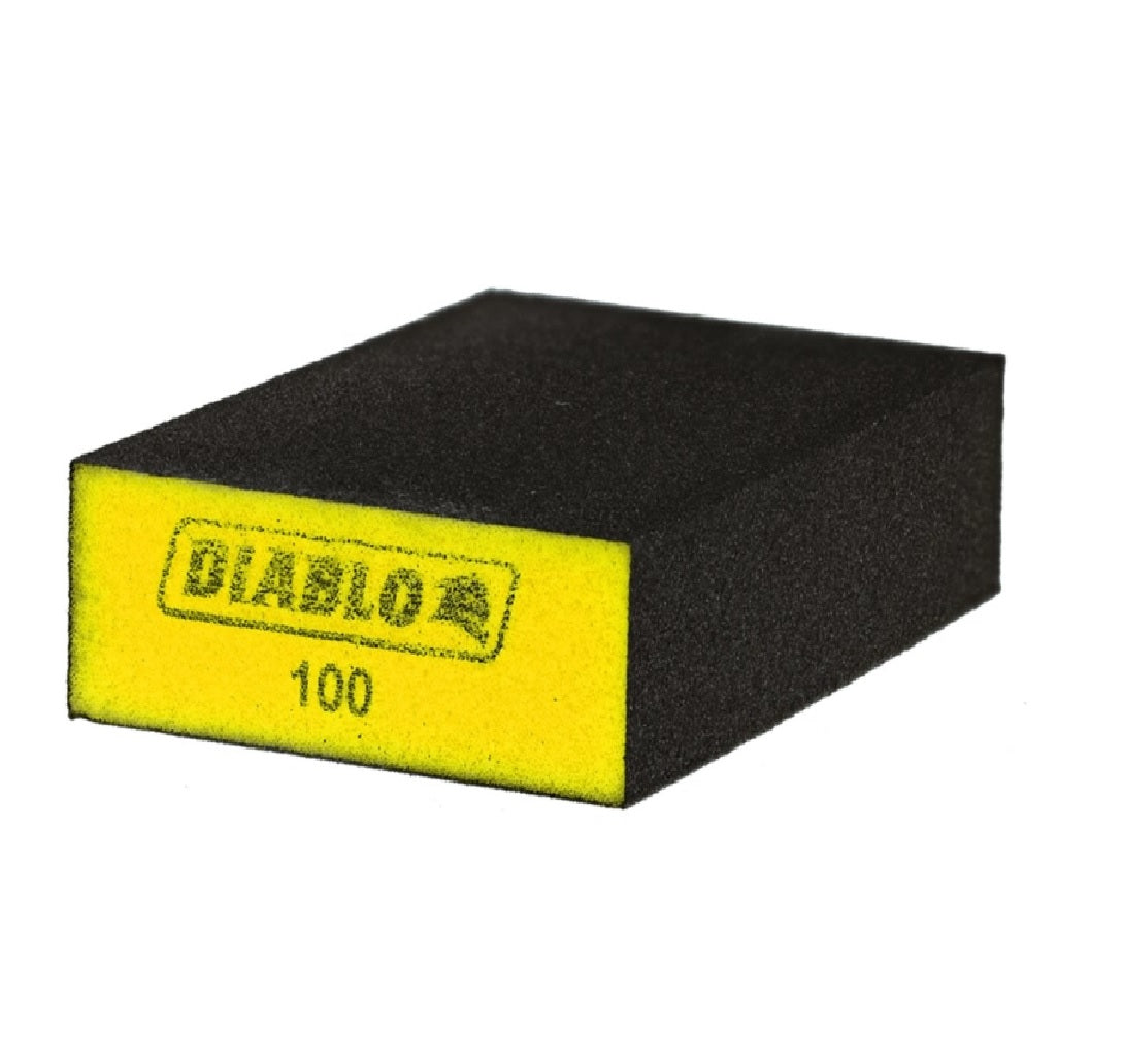 Diablo DFBBLOCFIN03G Sanding Sponge, Aluminum Oxide
