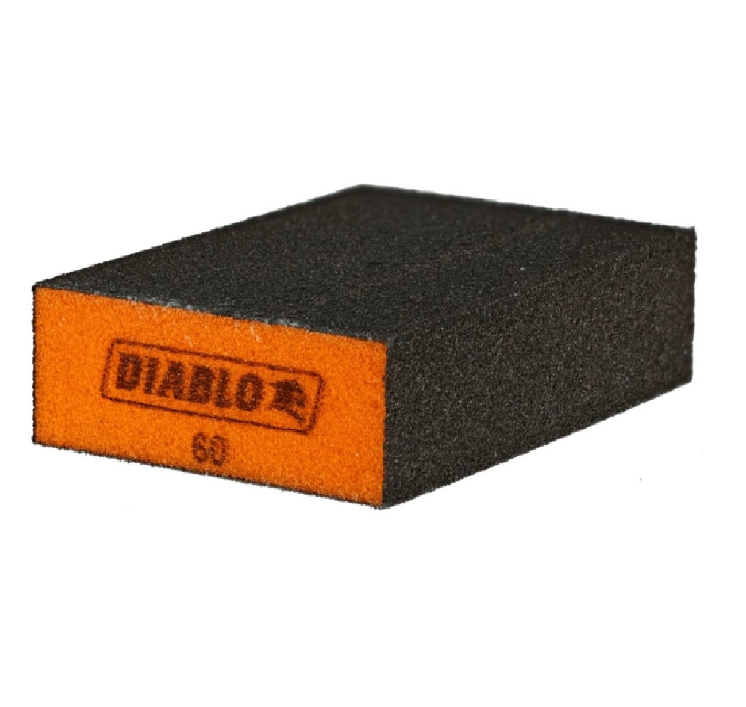 Diablo DFBBLOCMED03G Flat Edge Sanding Block, Aluminum Oxide