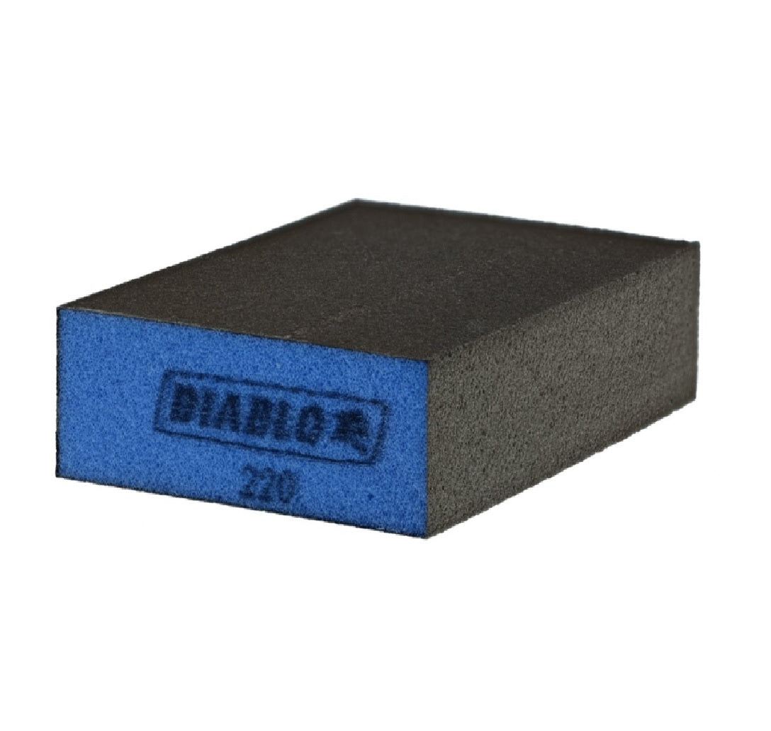 Diablo DFBBLOCMFN01G Flat Edge Sanding Block, Aluminum Oxide