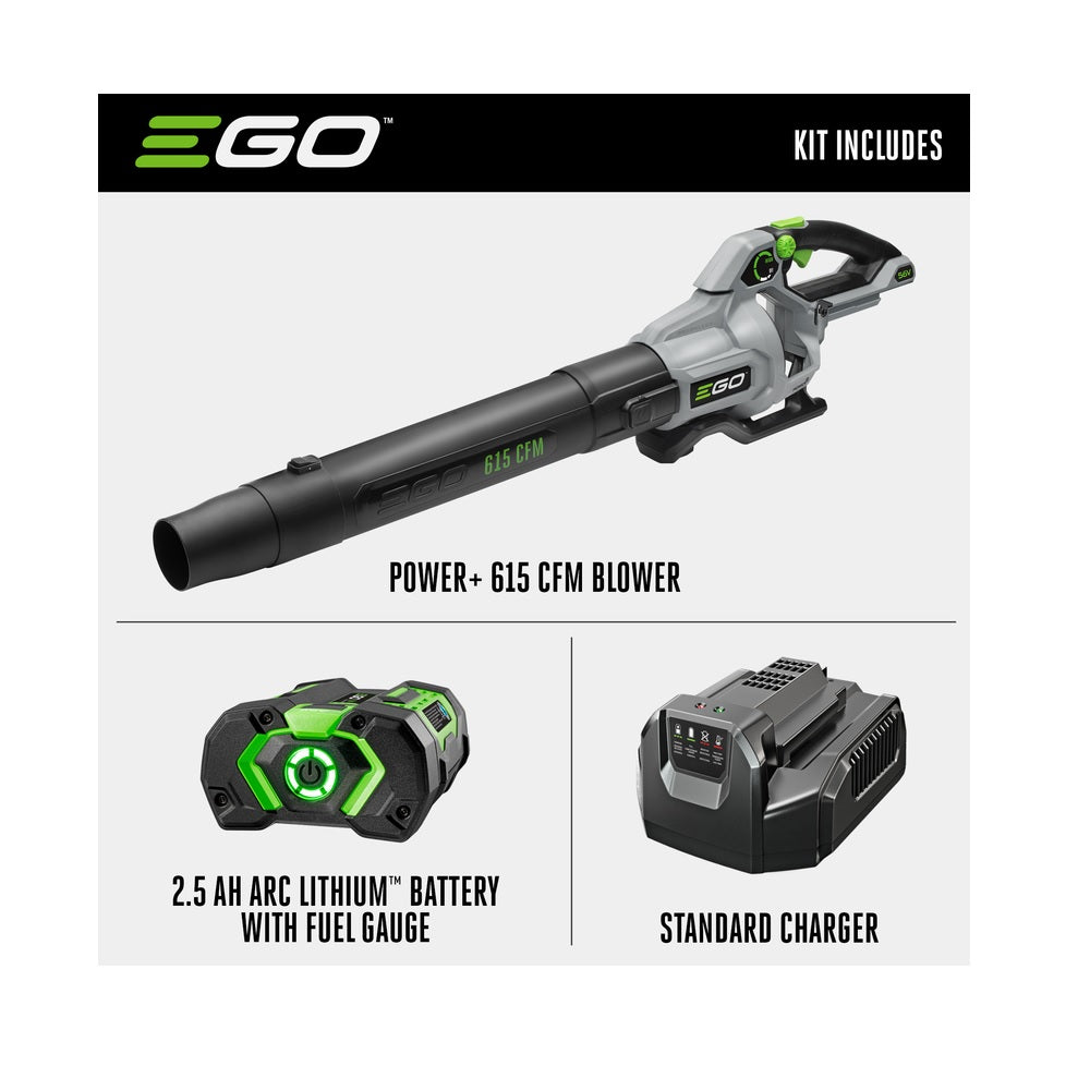 EGO LB6151 Handheld Leaf Blower Kit, 615 CFM