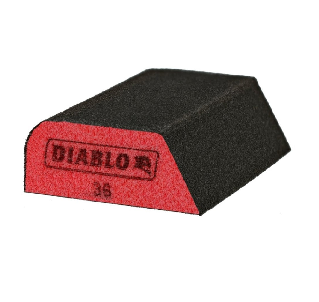 Diablo DFBCOMBCRS01G Dual Edge Sanding Block, Aluminum Oxide