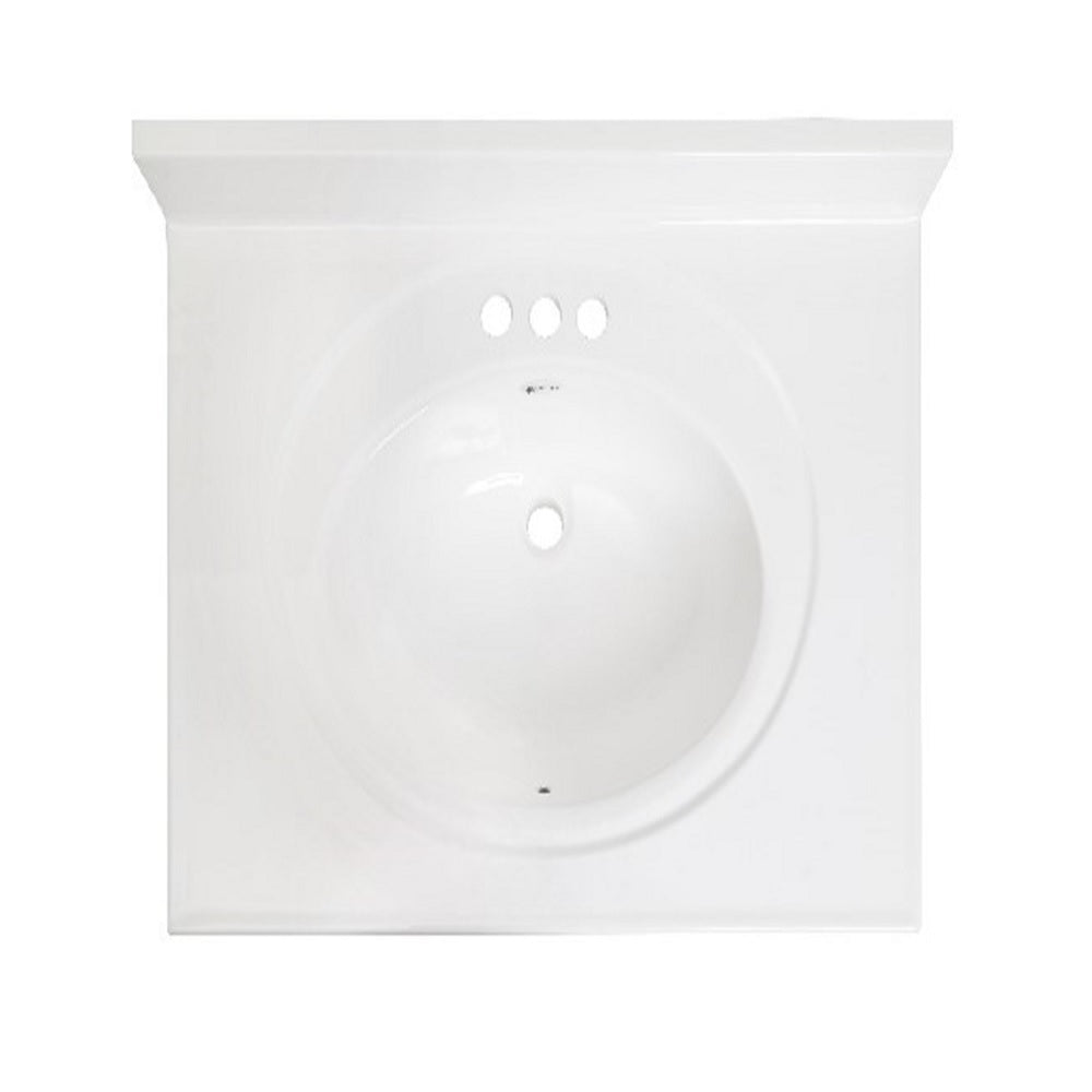 Arstar A223110113C1-3 Standard Bathroom Sink, White