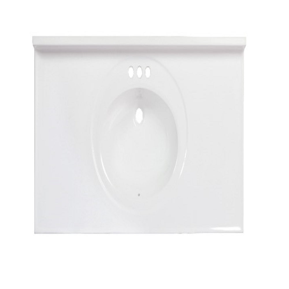 Arstar A224910113C1-3 Standard Bathroom Sink, 49 Inch X 22 Inch, White
