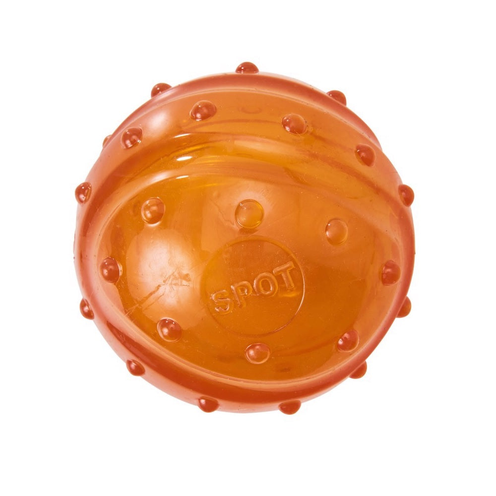 Spot 54593 Dog Toy Ball, Orange, 3.25 Inch