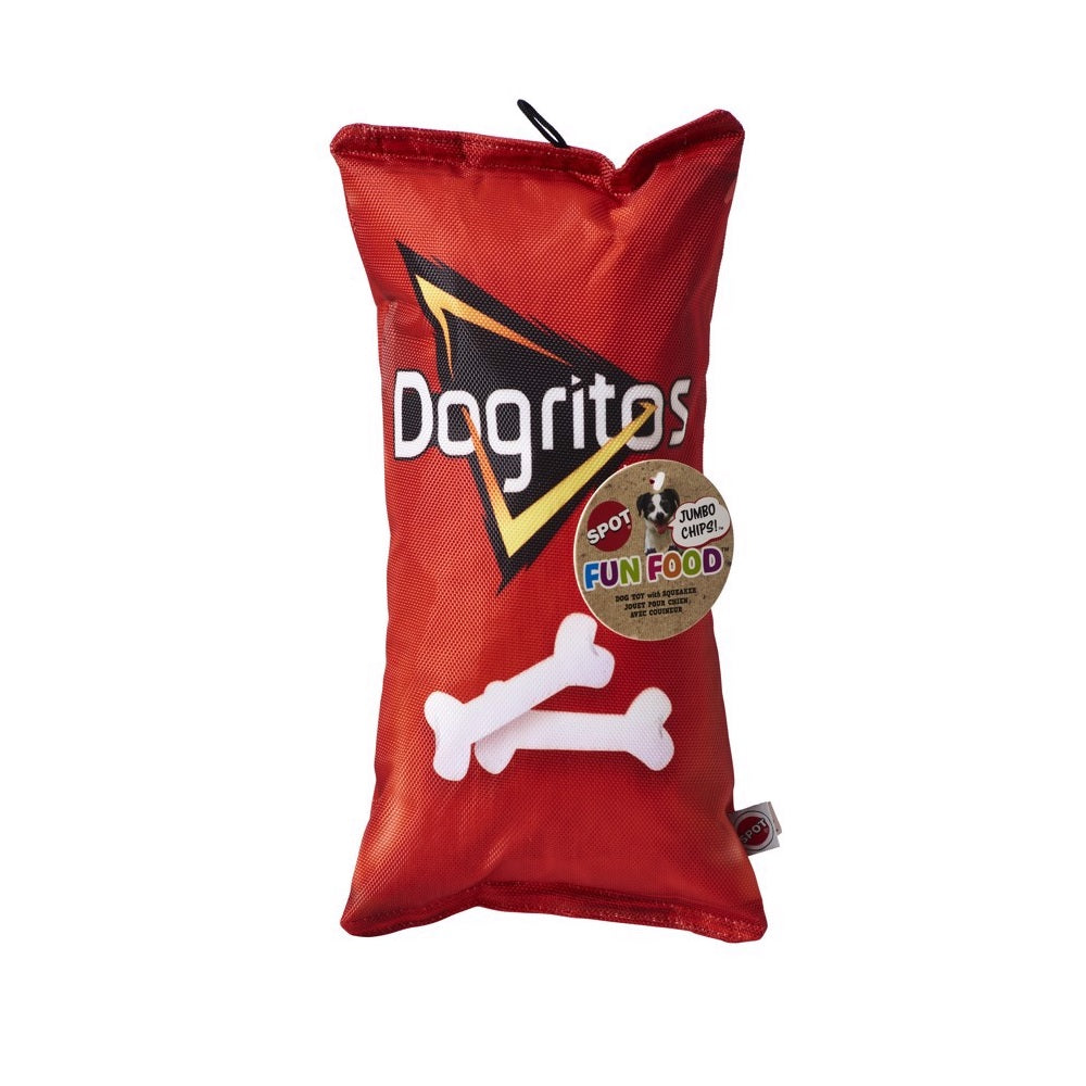 Spot 54589 Dogritos Chips Dog Toy, 14 Inch