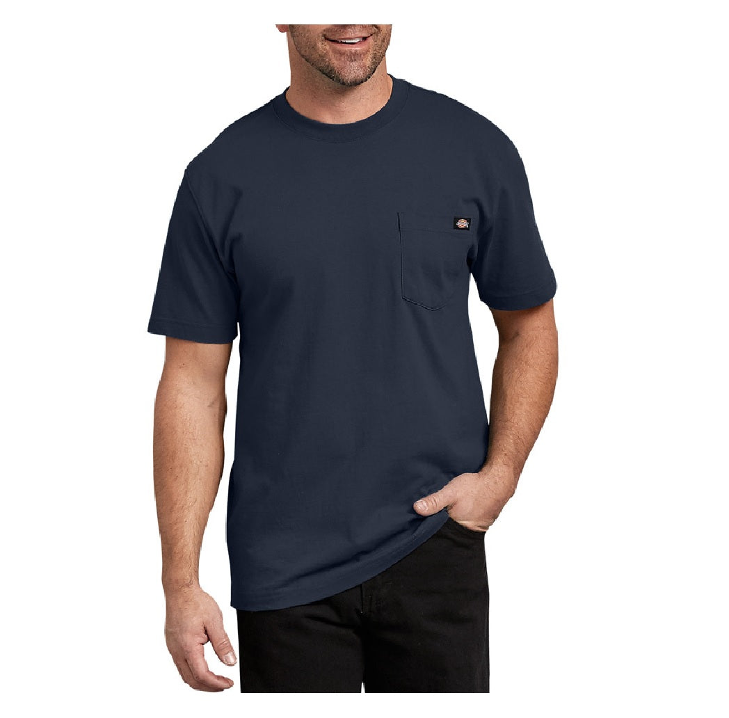 Dickies WS450DNL Tee Shirt, Blue, Large