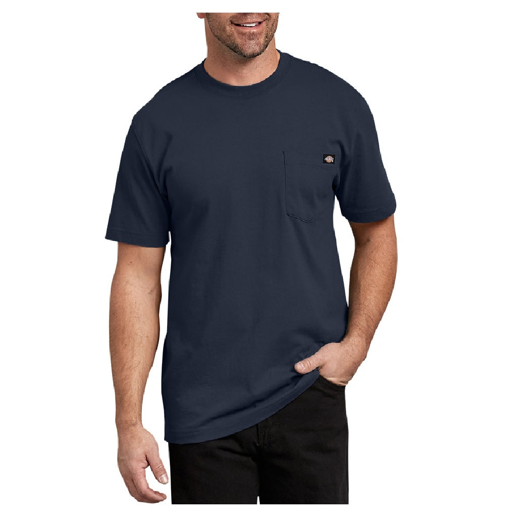 Dickies WS450DNM Tee Shirt, Blue, Medium
