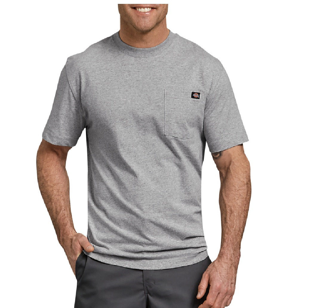 Dickies WS450HGLT Tee Shirt, Gray, LT