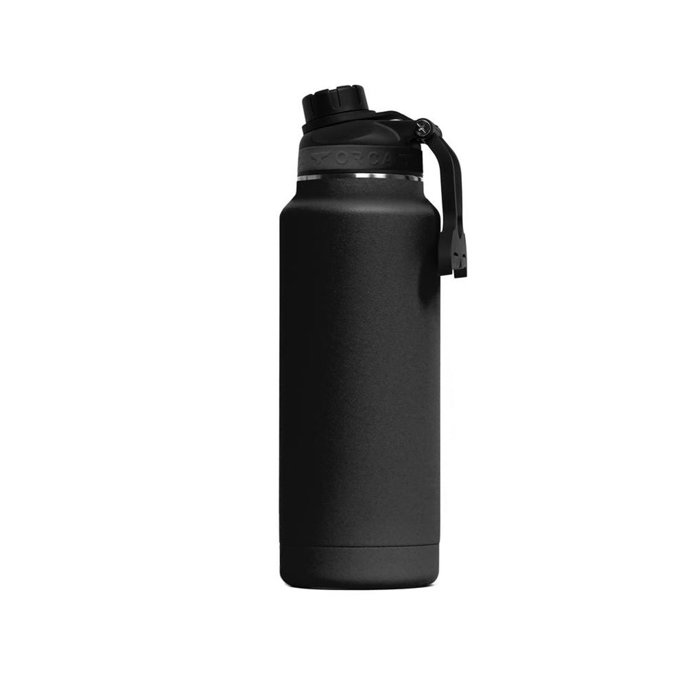 Orca ORCHYD34BKBKBK BPA Free Hydration Bottle W/Smart Lid, 34 oz