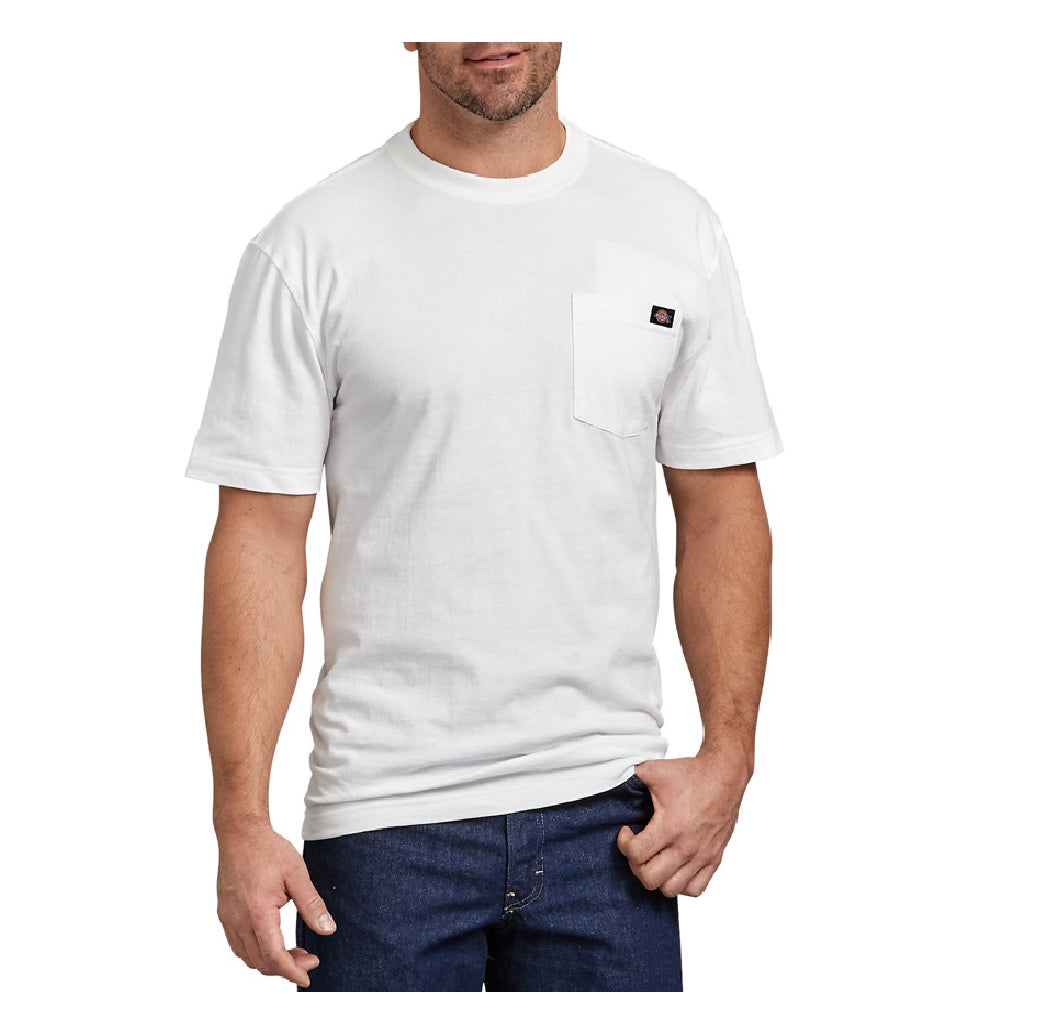 Dickies WS450WHXT Tee Shirt, White, XLT