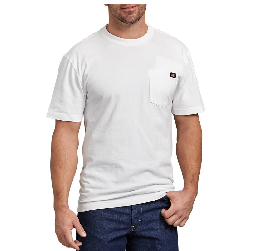 Dickies WS450WHL Tee Shirt, White, LT