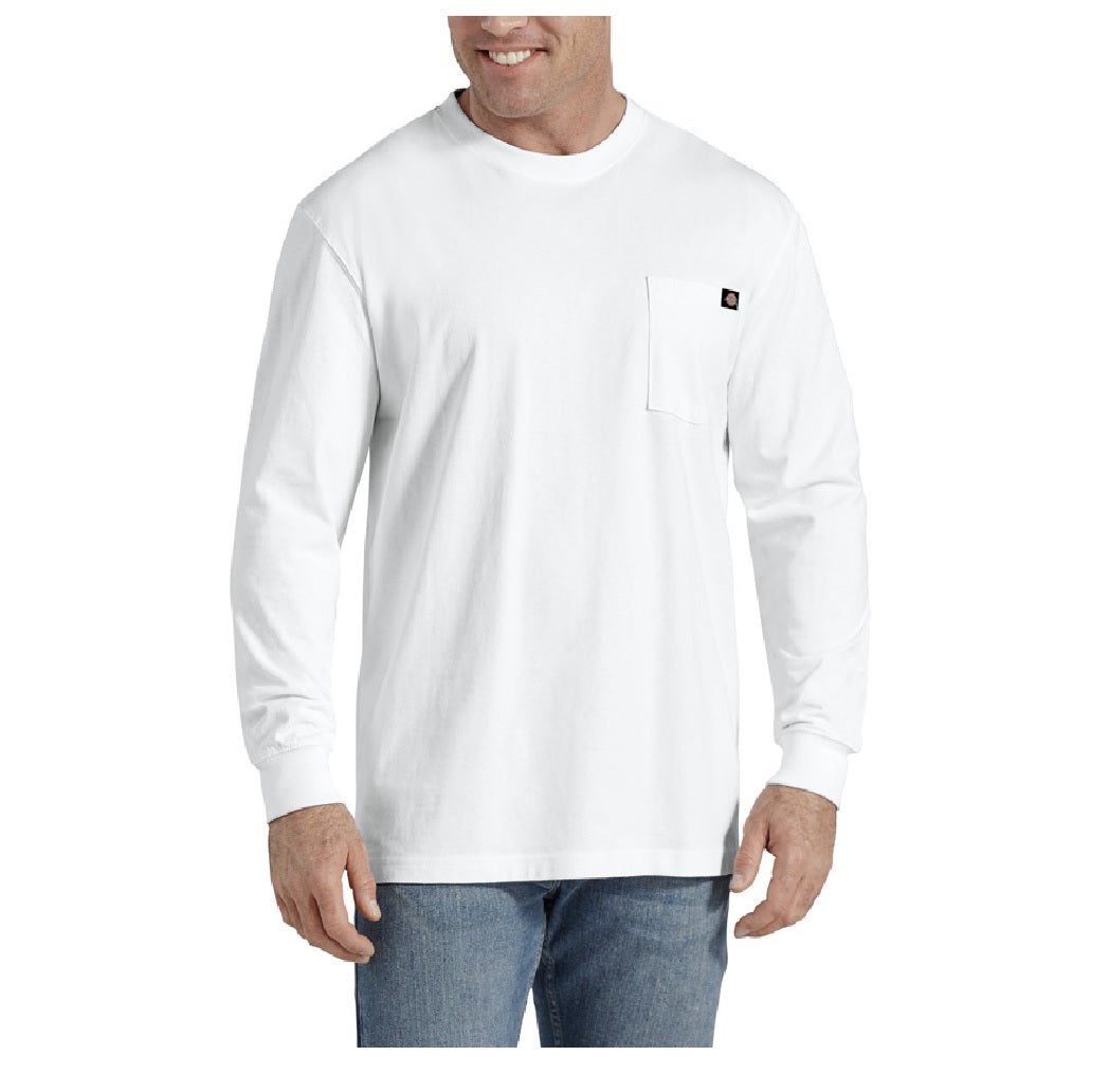 Dickies WL450WHXT Tee Shirt, XLT, White