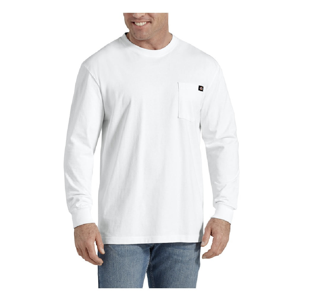 Dickies WL450WHL Tee Shirt, Large, White