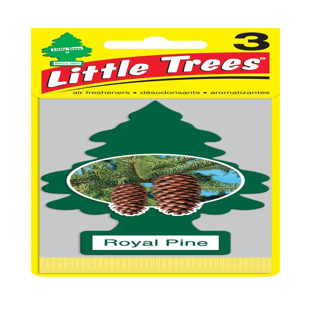 Little Trees U3S-32001 Royal Pine Air Freshener, 3 pack