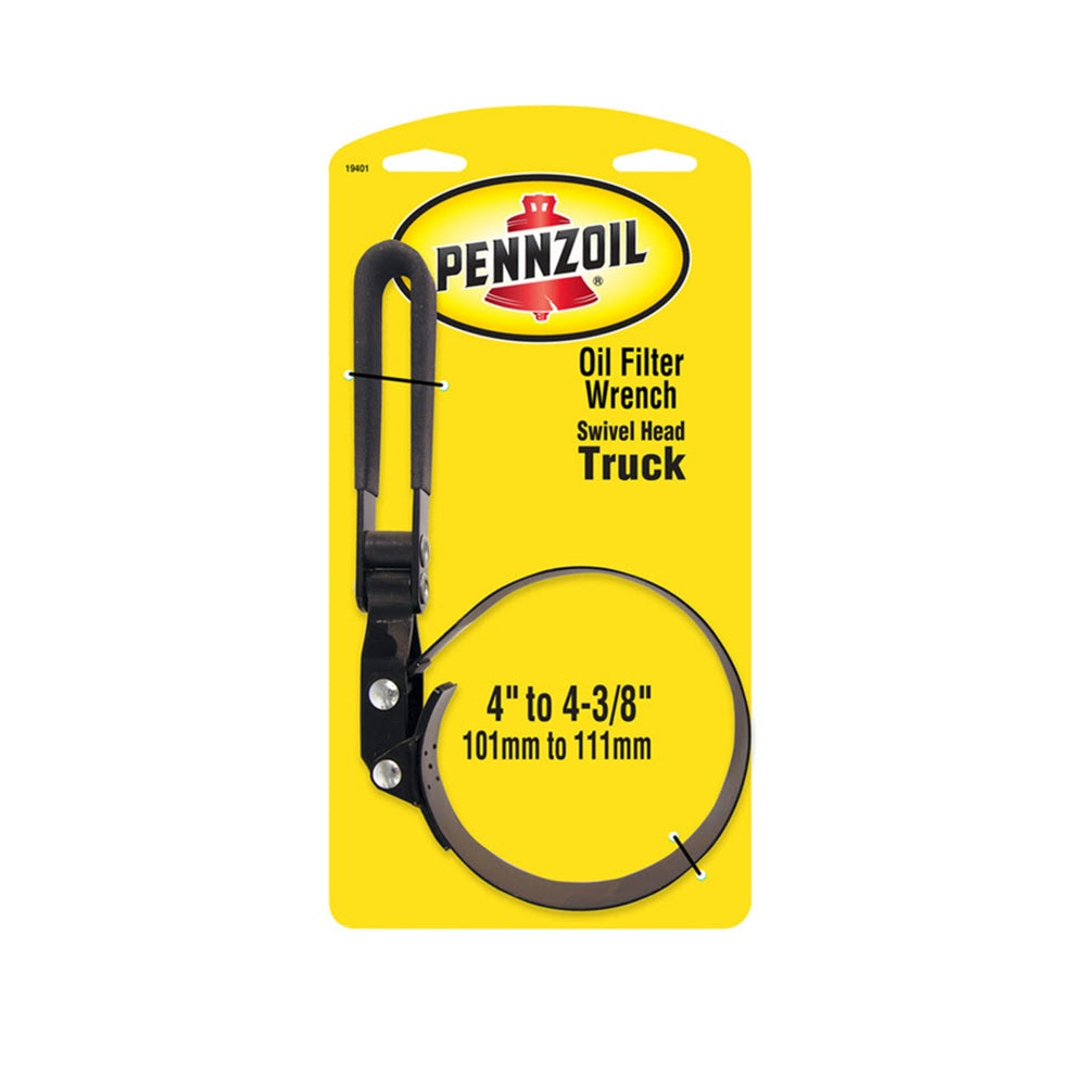Pennzoil 19401 Strap Oil Filter Wrench, 4-3/8 Inch