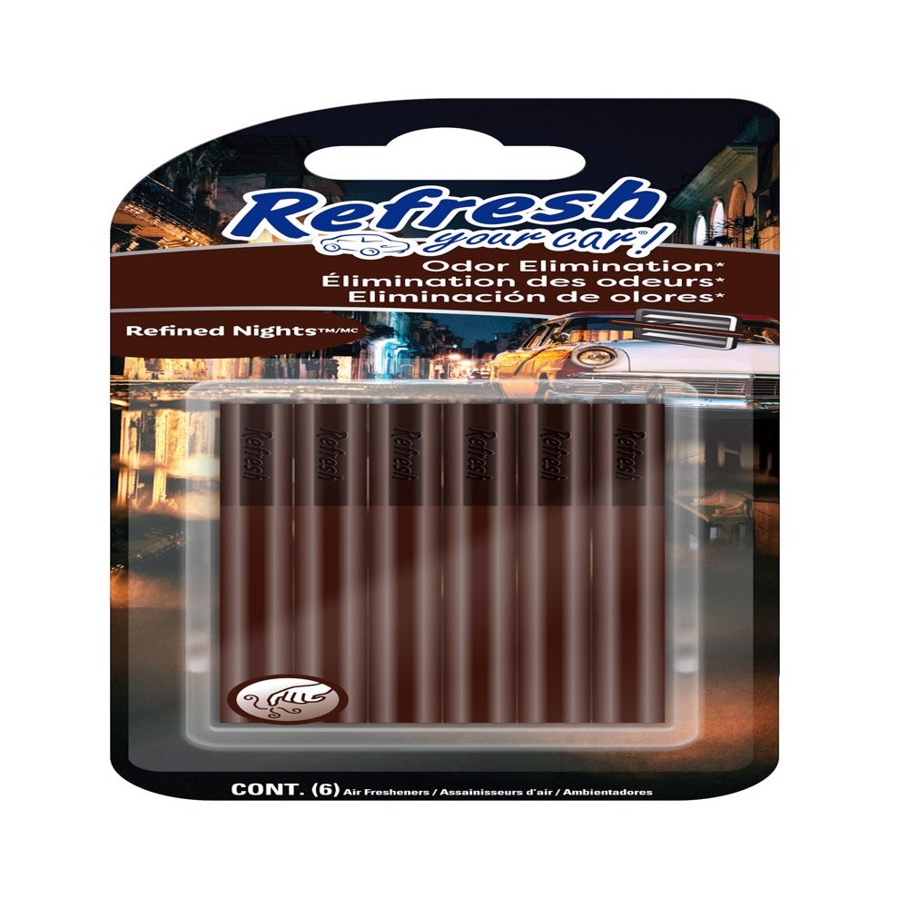 Refresh Your Car RHZ255-6AME Refined Nights Car Vent Clip, 6 Piece