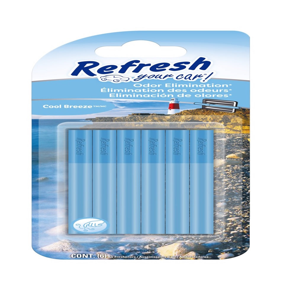 Refresh Your Car RHZ226-6AME Cool Breez Car Vent Clip, 6 Piece