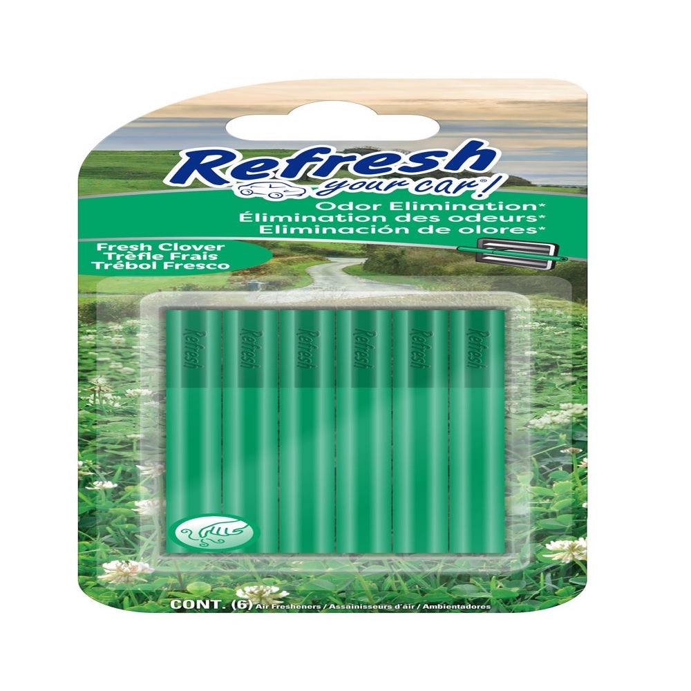 Refresh Your Car RHZ274-6AME Fresh Clover Car Vent Clip, 6 Piece