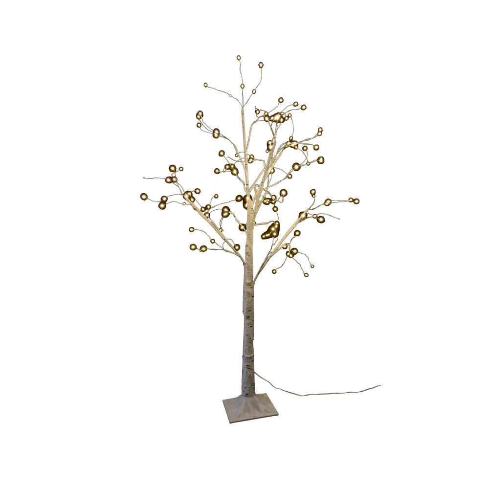 Santas Forest 36636 Birch Twig Tree With Flashbulb, 4 ft