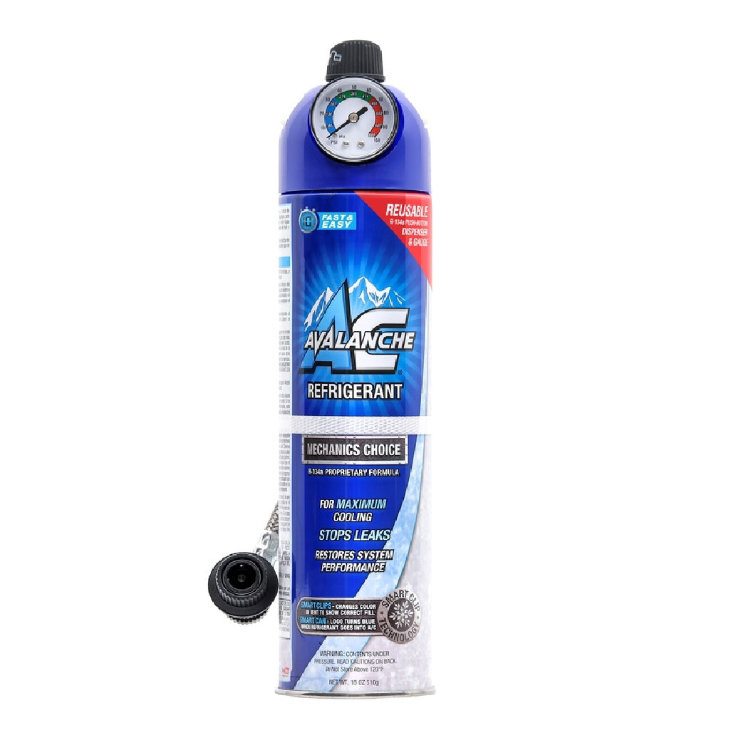 AC Avalanche AVL132G Air Conditioner Refrigerant, 18 oz