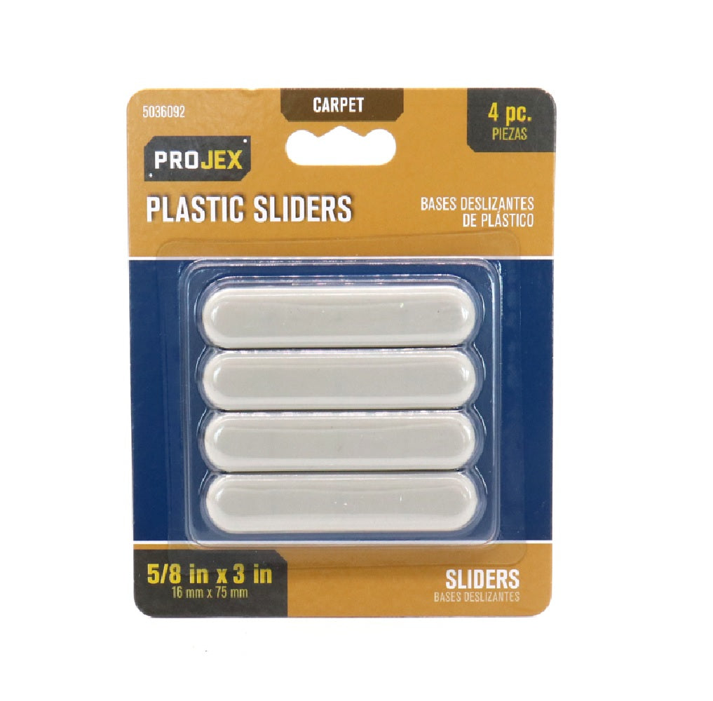 Projex 9457/ACE Nail-On Chair Glide, Plastic