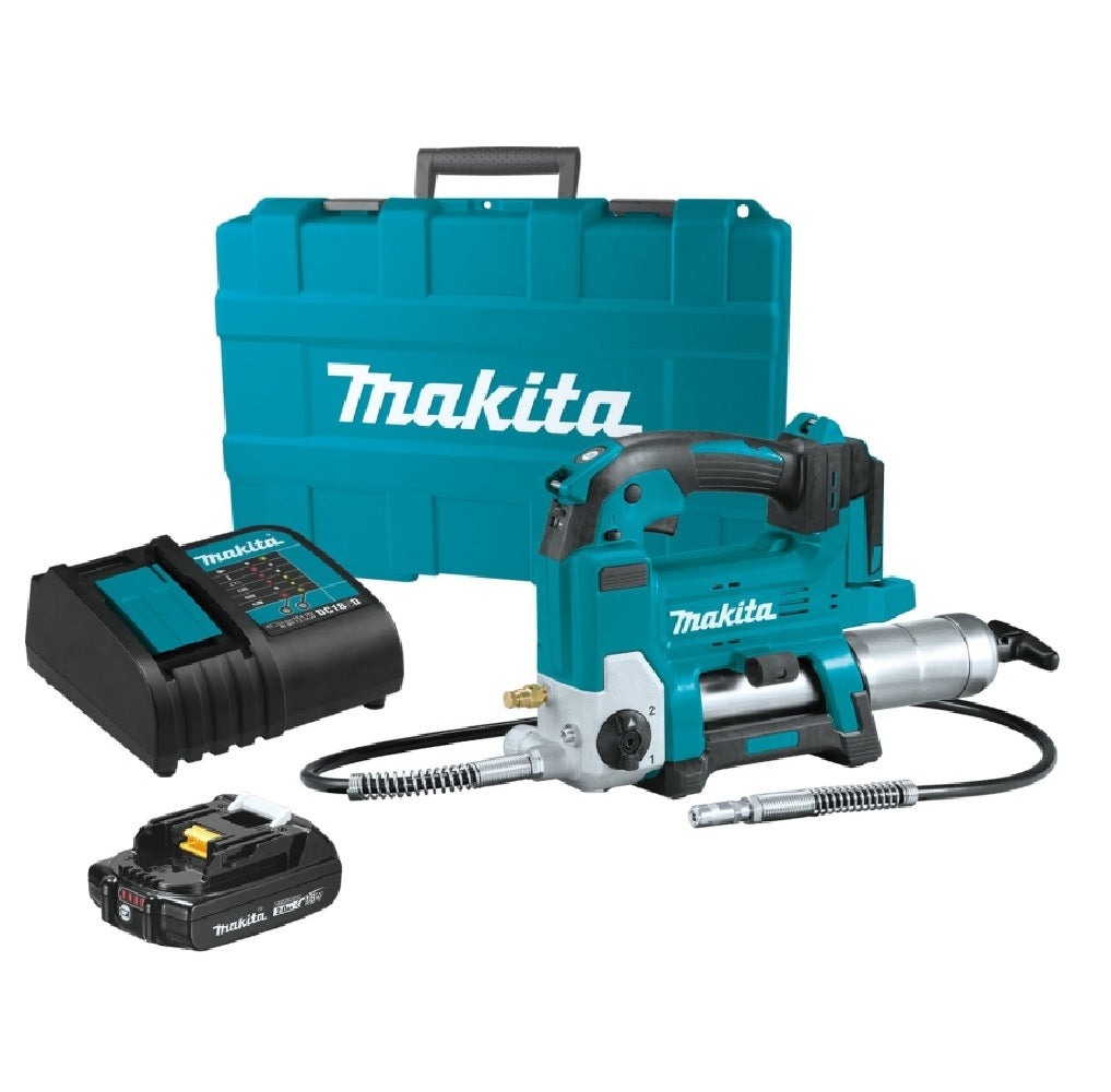Makita LXT XPG01SR1 Cordless Grease Gun Kit, 10000 psi