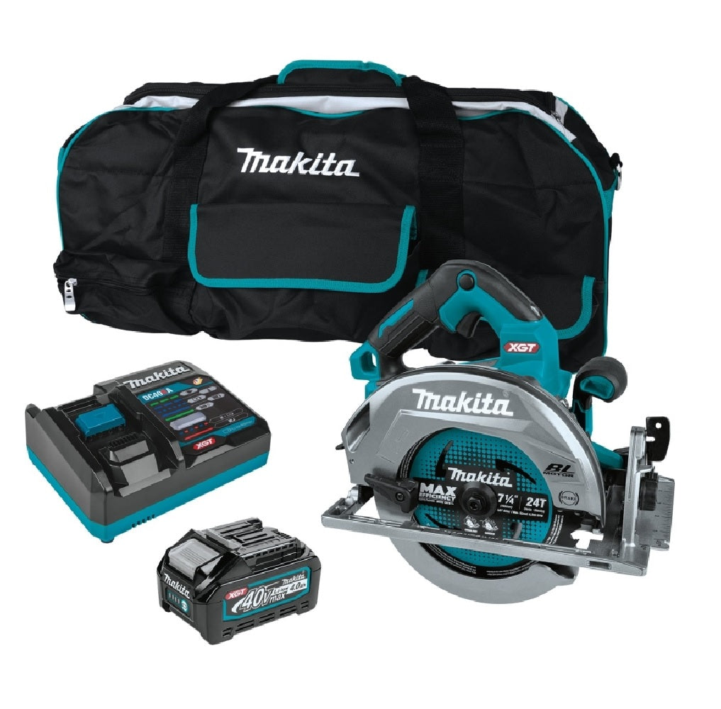 Makita XGT GSH01M1 Cordless Circular Saw Kit, 6000 rpm