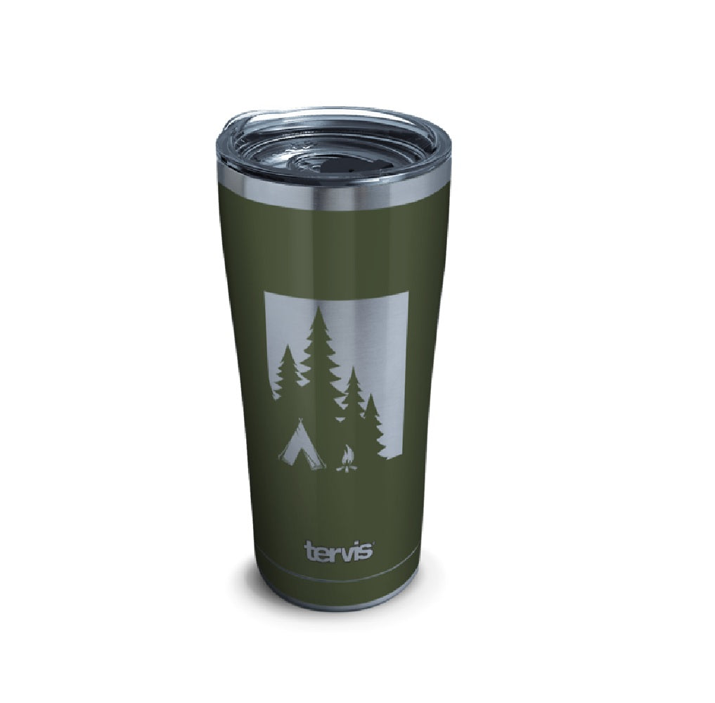 Tervis 1350412 Campsite Double Wall Tumbler, Green