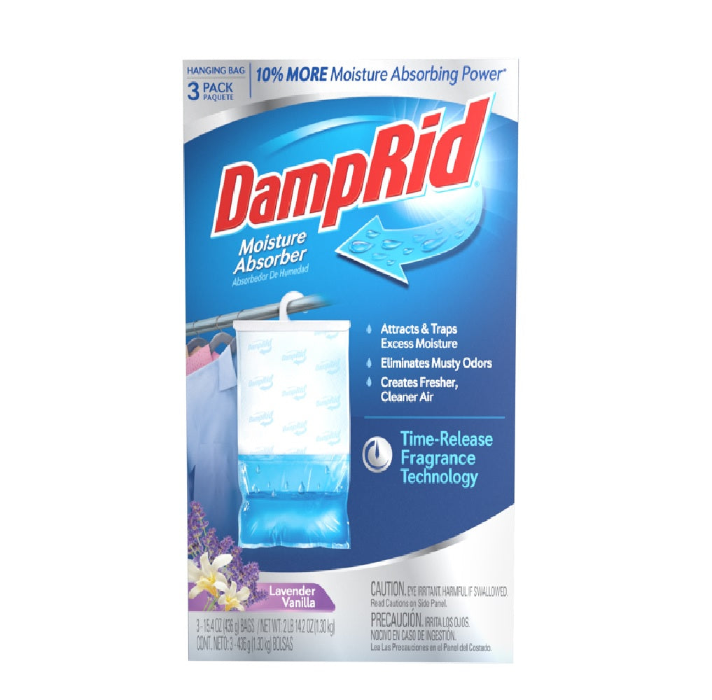 DampRid FG83LVSB Hanging Moisture Absorber, Lavender Vanilla
