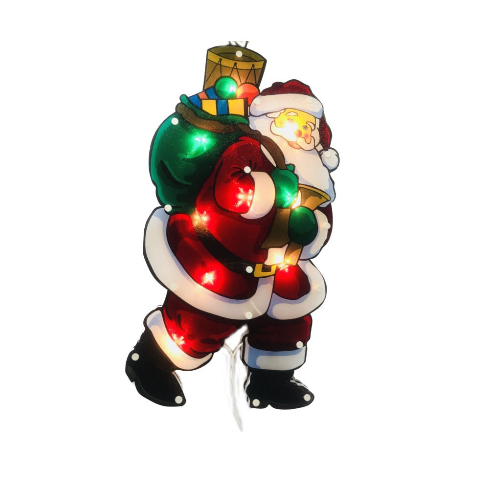 Santas Forest 36603 Double Sided Santa, 17.5 Inch