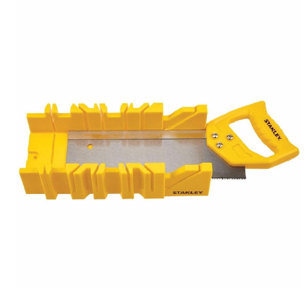 Stanley STHT20361 Miter Box With Saw, Plastic