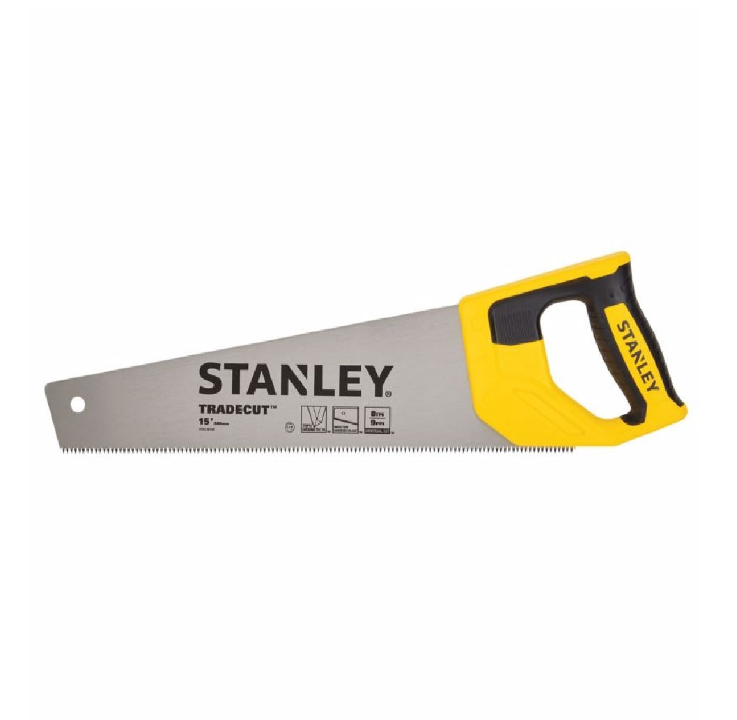 Stanley STHT20350 Tradecut Panel Saw, Black/Yellow