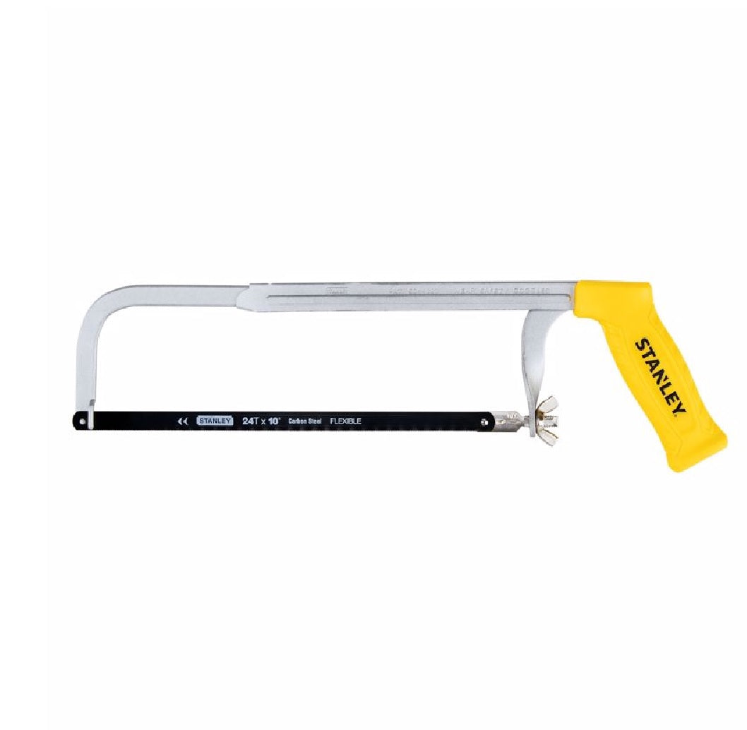 Stanley STHT14039 Adjustable Hacksaw, Black/Yellow