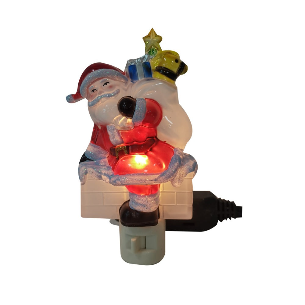 Santas Forest 65603 Light Night Santa, Red/White
