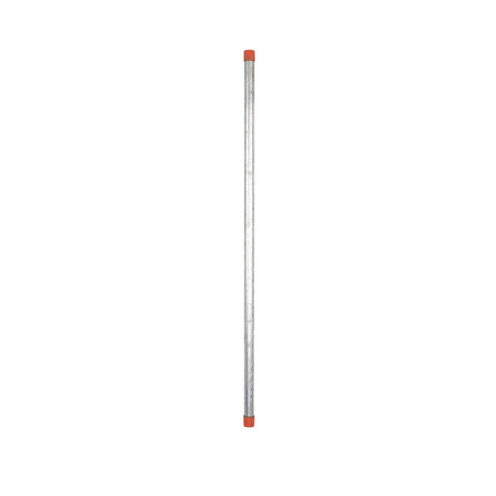 B&K Mueller 10419 Pre-Cut Pipe, Galvanized, 1/2 Inch