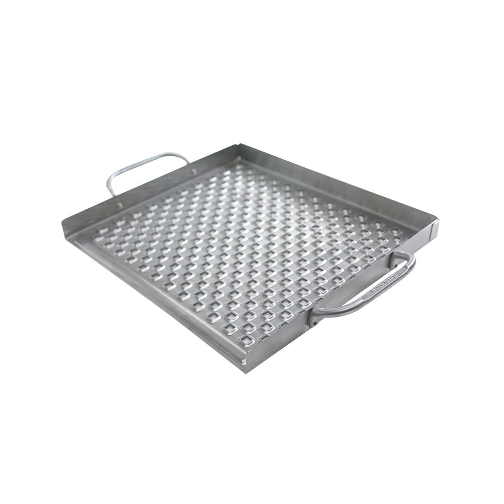 GrillPro 97125 Rectangle Grill Topper, 16 Inch X 11 Inch, Silver