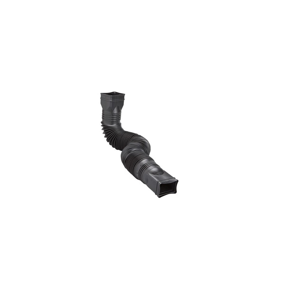 Amerimax 85015 Flex-A-Spout Downspout Extension, Black