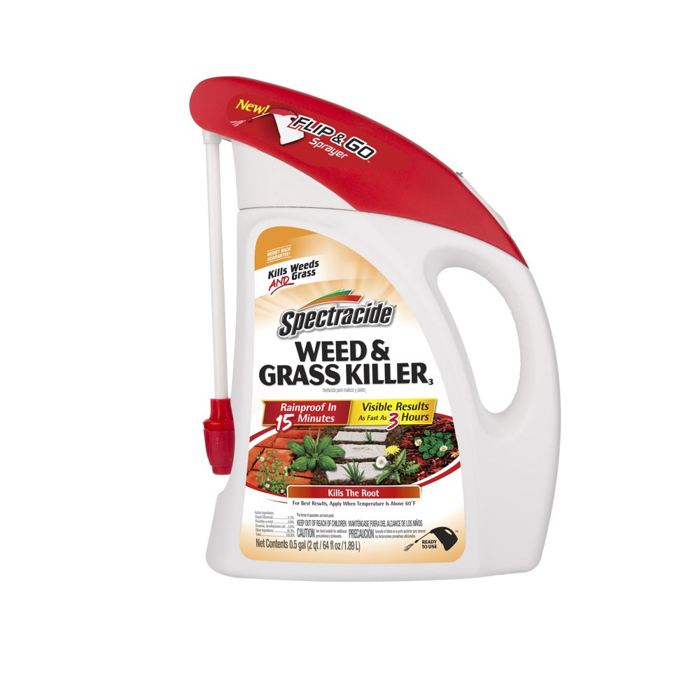 Spectracide HG-97048 RTU Liquid Weed and Grass Killer, 64 oz
