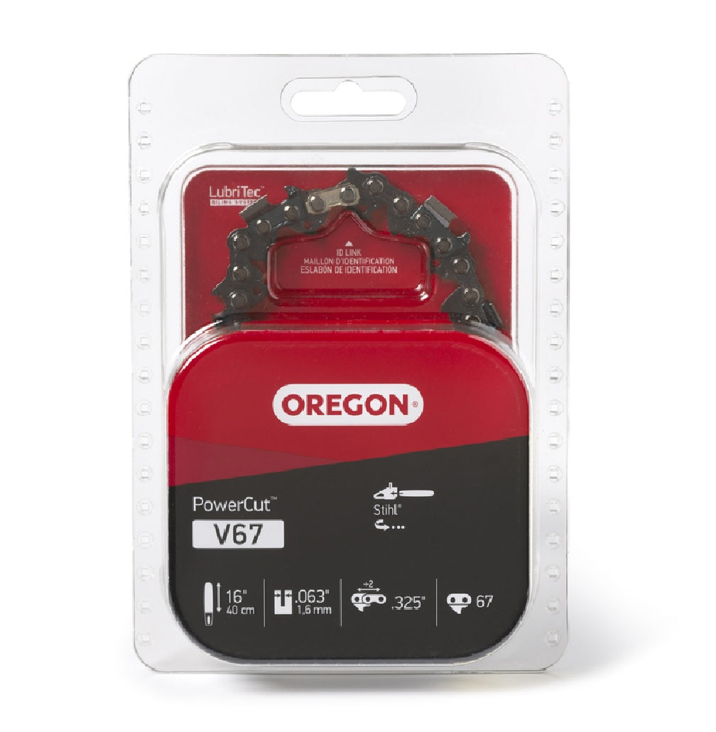 Oregon V67 PowerCut Chainsaw Chain, 67 links