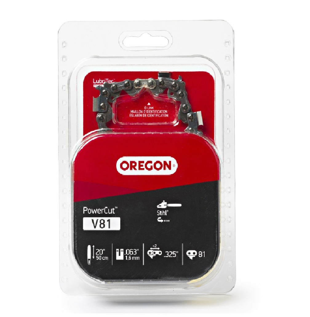 Oregon V81 PowerCut Chainsaw Chain, 81 links