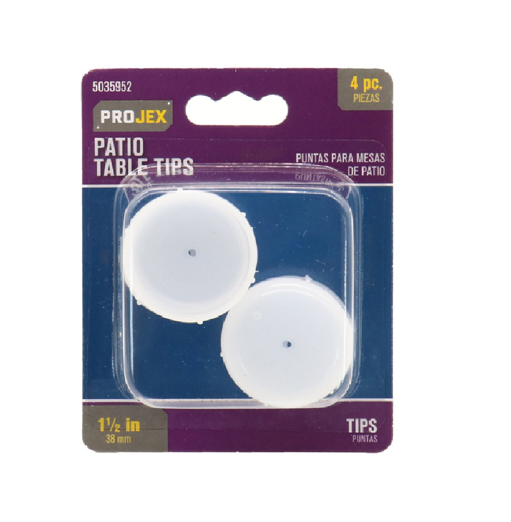 Projex 3040/ACE Round Patio Table Tips, Plastic