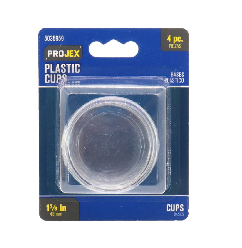 Projex 9088/ACE Round Caster Cup, Clear