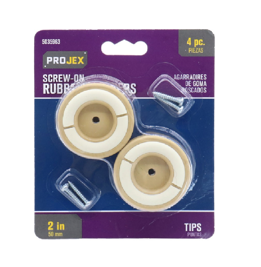 Projex 3693/ACE Round Non-Skid Pad, Rubber