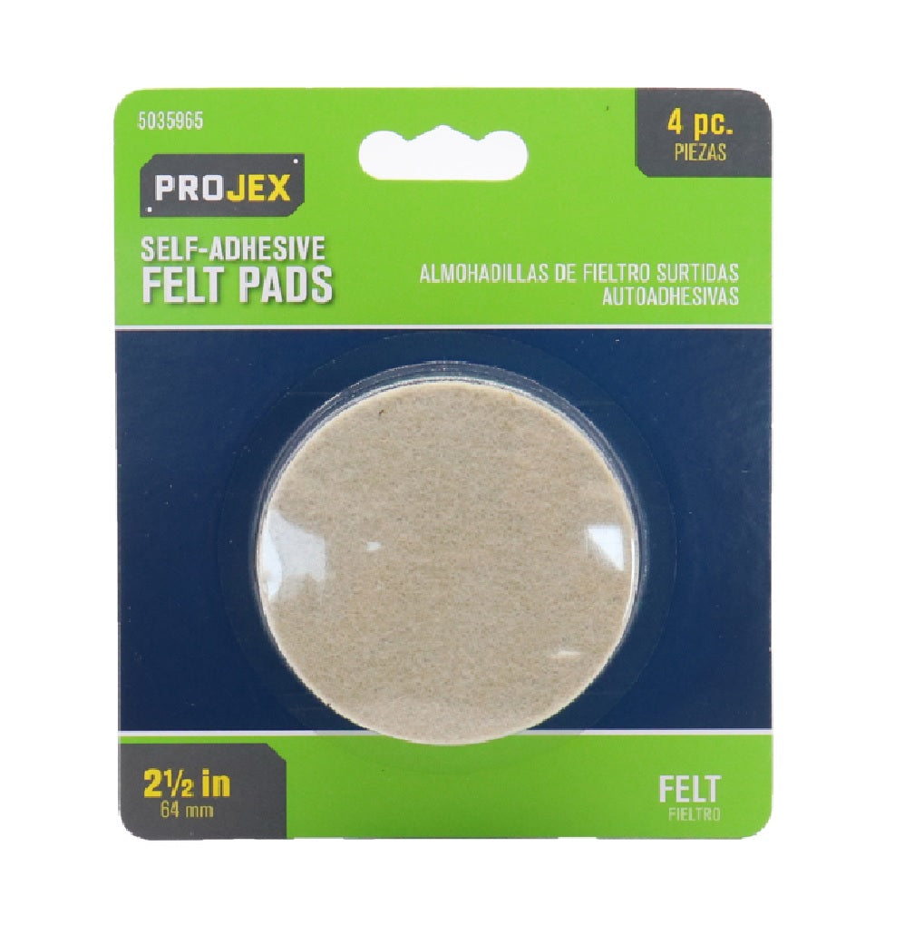 Projex 5426333/ACE Self Adhesive Surface Pad, Felt